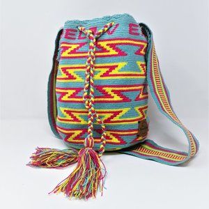 Wayuu Mochila Bag from Colombia, La Guajira